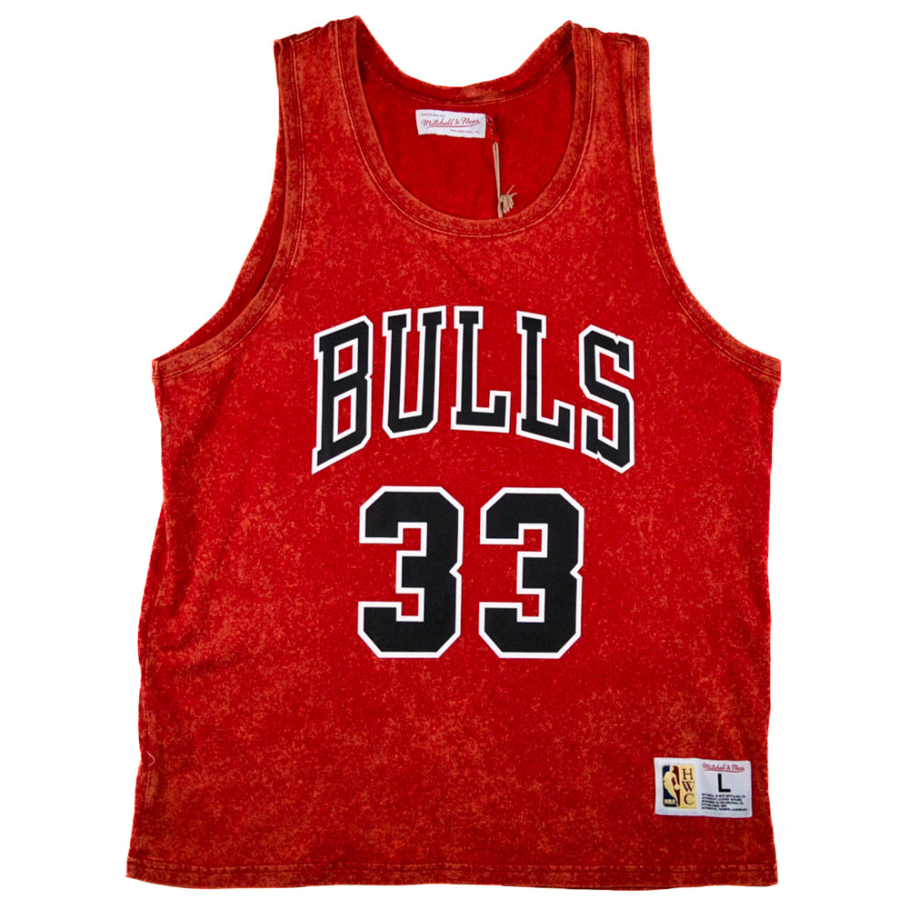 Fashion Mesh V-Neck Chicago Bulls - Shop Mitchell & Ness Shirts