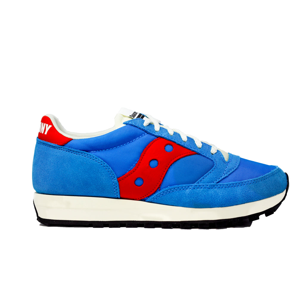 Saucony Jazz HL Red - Baskets Enfant Rouge/bleu (tailles 27 à 35) - Chaussures De Sport Confortables Saucony Jazz Style Saucony Jazz HL Red - Baskets Enfant Rouge/bleu (tailles 27 à 35) - Chaussures De Sport Confortables Saucony Jazz Style