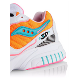 Saucony - 3D Grid Hurricane | White - Orange