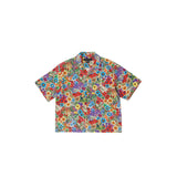 GFA - Blossom SS Woven Crop Fit | Bright White