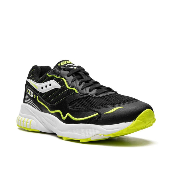 Saucony - 3D Grid Hurricane | Black - White