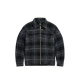 Jordan Craig - Flannel Over Shirt With Hood | Black Shadow