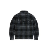 Jordan Craig - Flannel Over Shirt With Hood | Black Shadow