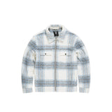 Jordan Craig - Flannel Over Shirt With Hood | L/Blue