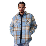 Jordan Craig - Embroidered Shacket | Blue