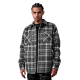 Jordan Craig - Embroidered Shacket | Black