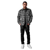 Jordan Craig - Embroidered Shacket | Black