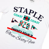 Coast 2 Coast Tee | White