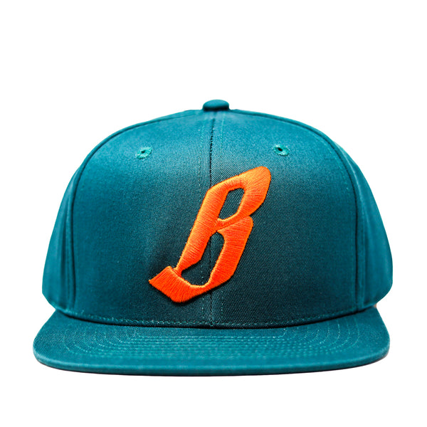 BB Flying  B Snapback | Blue Spruce