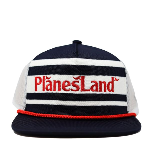 Planes Land Knit Trucker | Indigo