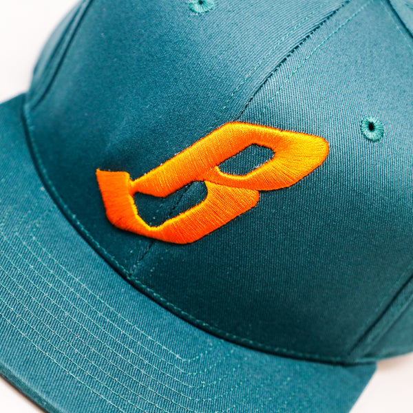 BB Flying  B Snapback | Blue Spruce