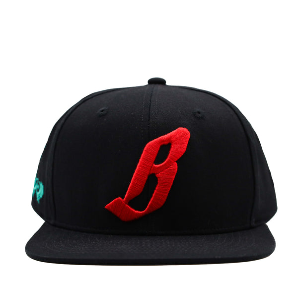 BB Flying B Snapback Hat | Black