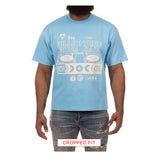 BBC - BB Side B SS Knit Cropped Tee | Baltic Sea