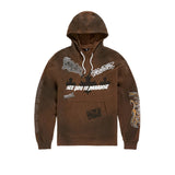 Jordan Craig - Printed SYIP Hoodie | Brown