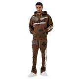 Jordan Craig - Printed SYIP Hoodie | Brown