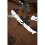 Jordan Craig - Printed SYIP Hoodie | Brown