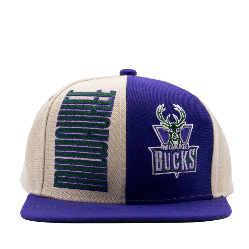 NBA Pop Panel Snapback Milwaukee | Off White