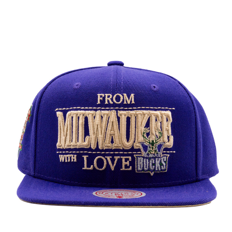 NBA With Love Snapback | Purple