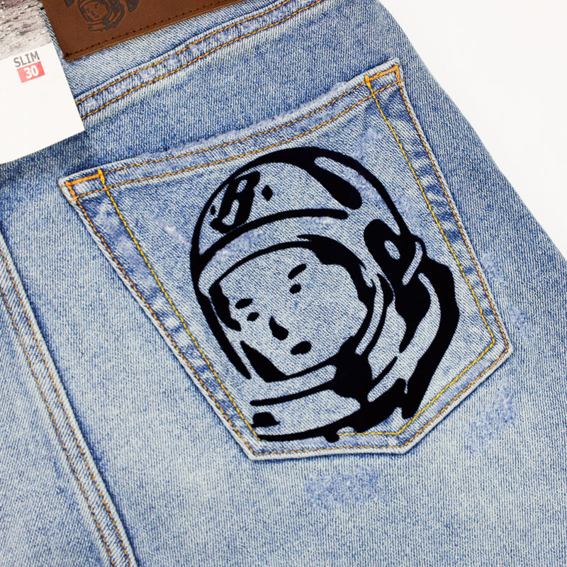 Billionaire boys club jeans with embroidery decorations – Italy Station