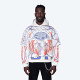 Smoke Rise - Field Fleece 2FER Hoodie | ECRU