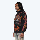 Smoke Rise - Paradise Fleece 2FER Hoodie | Black
