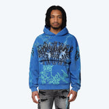 Smoke Rise - Paradise Fleece 2FER Hoodie | Nautical Blue