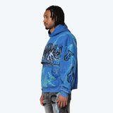 Smoke Rise - Paradise Fleece 2FER Hoodie | Nautical Blue
