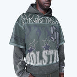 Smoke Rise - LUXE Club Mesh Hoodie | Moss
