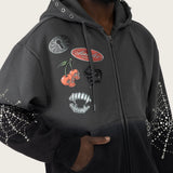 Smoke Rise - No Rules Fleece Hoodie | Black