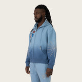 Smoke Rise - No Rules Fleece Hoodie | Dusk Blue