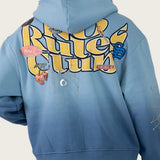 Smoke Rise - No Rules Fleece Hoodie | Dusk Blue