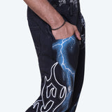 Smoke Rise - Paradise Fleece Overall | Black