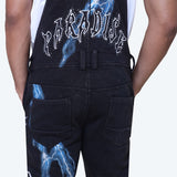 Smoke Rise - Paradise Fleece Overall | Black