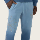 Smoke Rise - No Rules Fleece Joggers | Dusk Blue