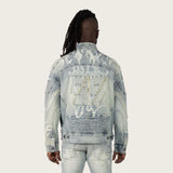 Smoke Rise - Super Sonic Denim Jacket | Ellis Blue