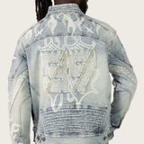 Smoke Rise - Super Sonic Denim Jacket | Ellis Blue