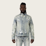 Smoke Rise - Super Sonic Denim Jacket | Ellis Blue