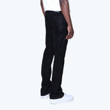 Smoke Rise - Field Flocked Jeans | Dorset Black
