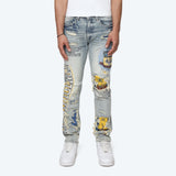 Smoke Rise - Magnificence Jeans | Mechanical Blue