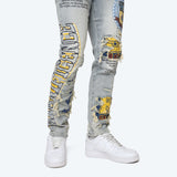 Smoke Rise - Magnificence Jeans | Mechanical Blue