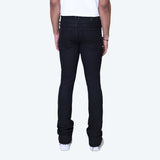 Smoke Rise - Rhinestone Fashion Stacked Jean | Glow Black