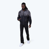 Smoke Rise - Barbwire Rhinestone Jeans | Glow Black