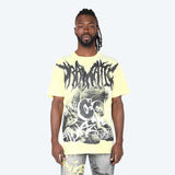 Smoke Rise - Dystopia Fashion Tee | Wax Yellow