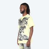 Smoke Rise - Dystopia Fashion Tee | Wax Yellow