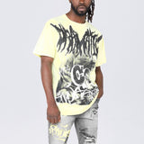 Smoke Rise - Dystopia Fashion Tee | Wax Yellow