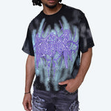 Smoke Rise - Ascended Studded Tee | Black