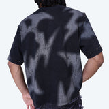 Smoke Rise - Ascended Studded Tee | Black