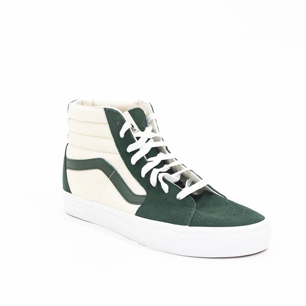 Vans - Sk8-Hi (Varsity) | Canvas Blue - Green