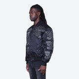 Smoke Rise - Athletics MA-1 Jacket | Black