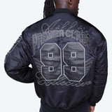 Smoke Rise - Athletics MA-1 Jacket | Black